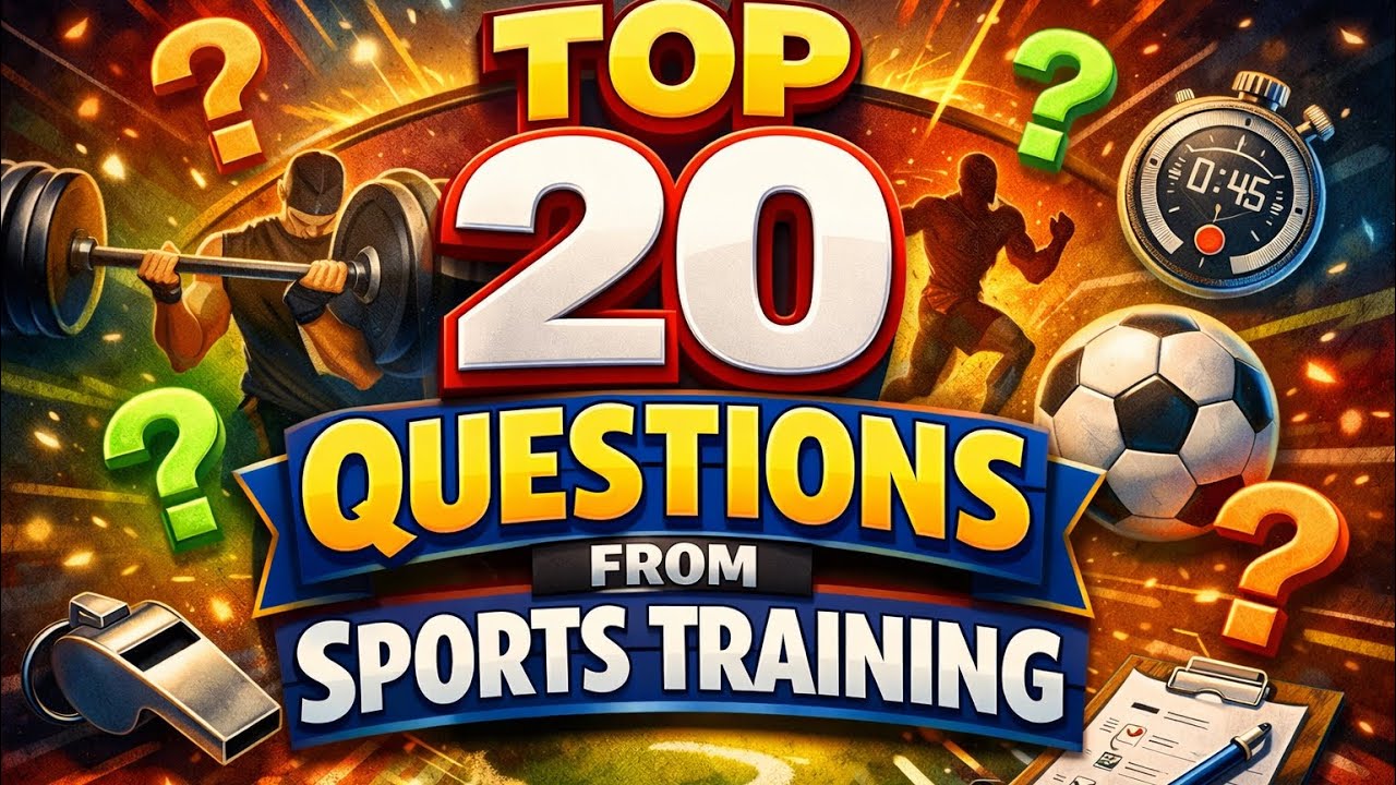 Sports Training: 20 Most Important Questions Physical Education Revision #PhysicalEducationadhayayan