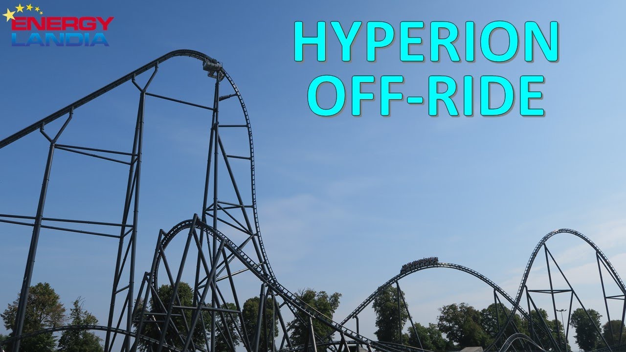 Hyperion Off-Ride, Energylandia Intamin Mega Coaster | Non-Copyright