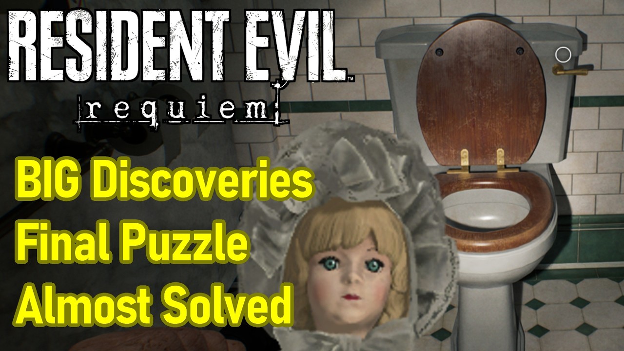 Final Puzzle Challenge ALMOST SOLVED, Secret Doll Discovered, Toilet's Are Involved!!! Marie's Doll