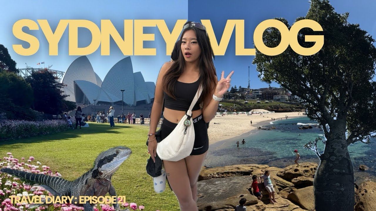 exploring sydney 🐨 beach hopping & city walks | travel diaries ep21