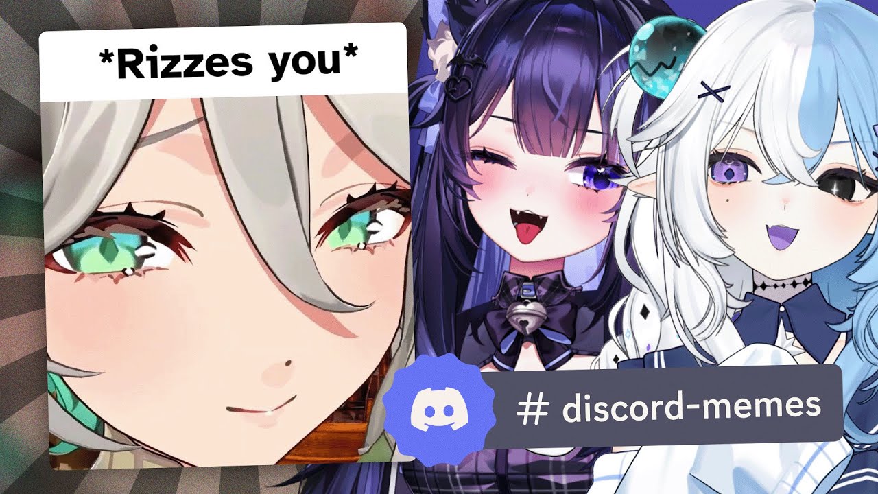 Я показала другу самые смешные мемы из Discord в моём чате | с @nekrolina