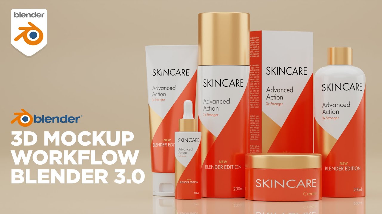 Aprende a Crear Mockups 3D Realistas en Blender (Fácil y Rápido)