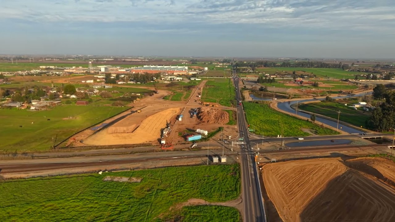 North County Corridor - Phase 1. Modesto/Riverbank, California.