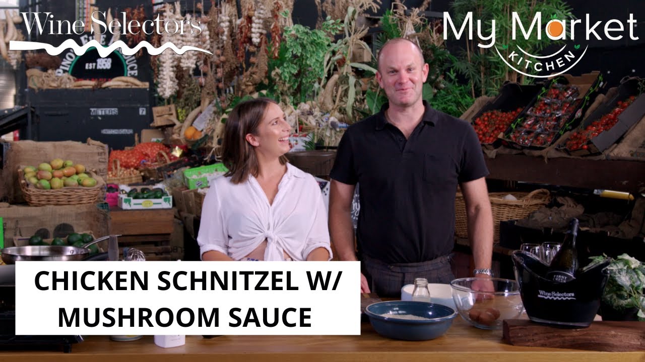 MY Market Kitchen: Chicken Schnitzel with Mushroom Sauce