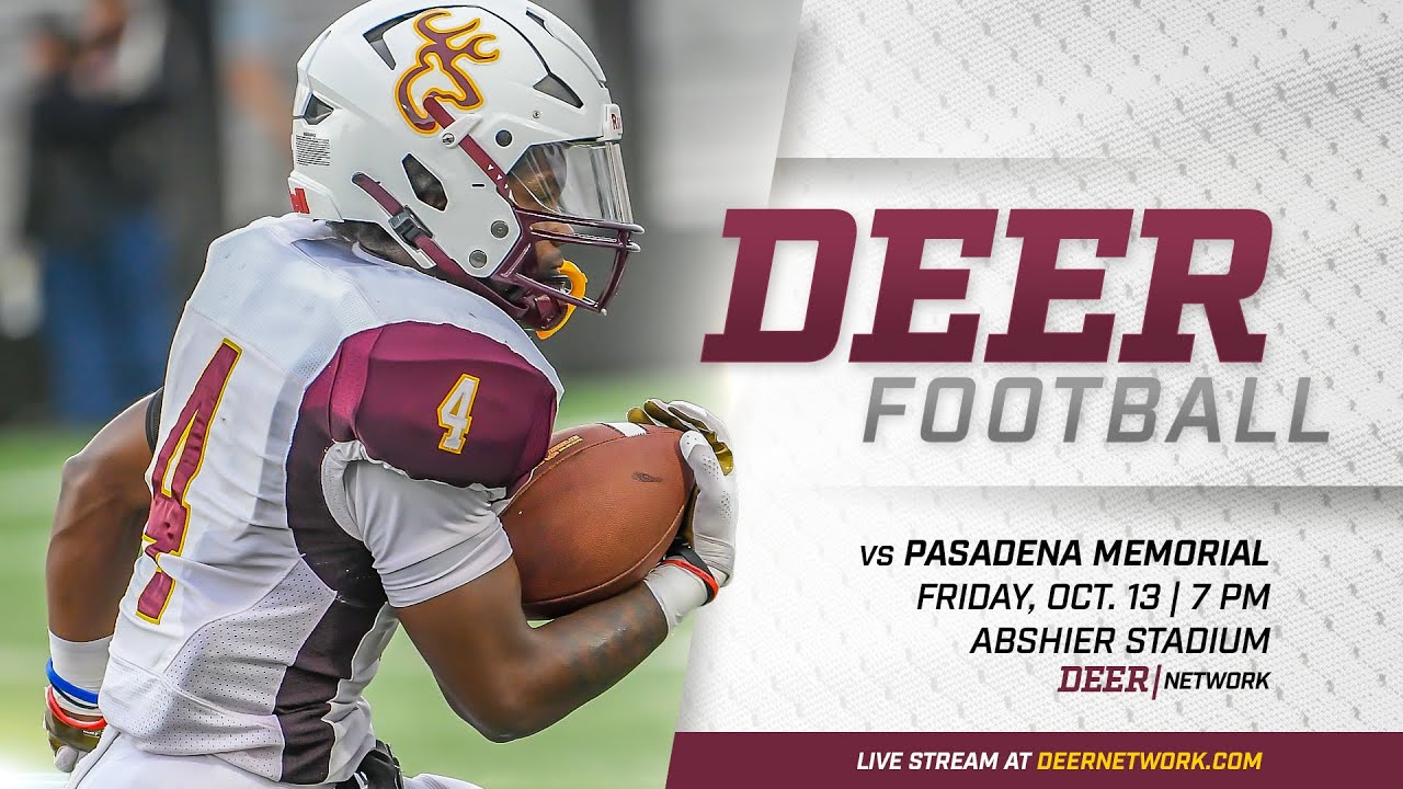 Deer Park Football vs Pasadena Memorial 10/13/23