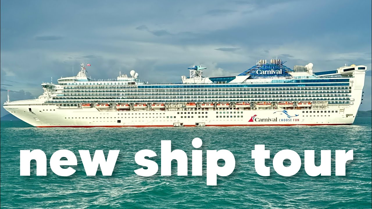 Carnival Encounter Ship Tour! With Deck Plans