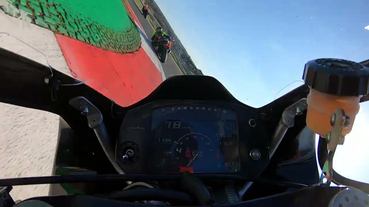 FRANCESCO CIACCI ON BOARD LAP VALLELUNGA BMW S1000RR 2022 SBK