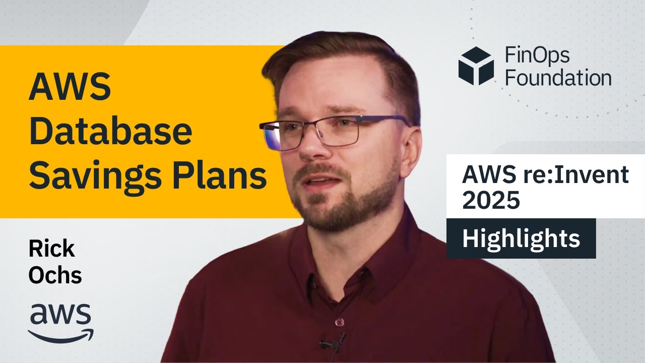 Diving into AWS Database Savings Plans