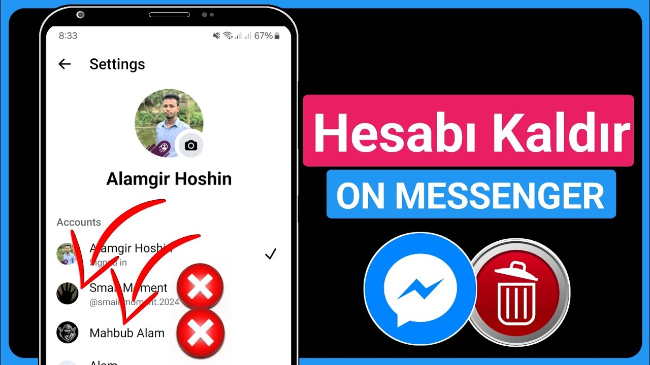 Messenger'da Hesap Nasıl Kaldırılır (2025 Rehberi) Facebook Messenger hesabını sil