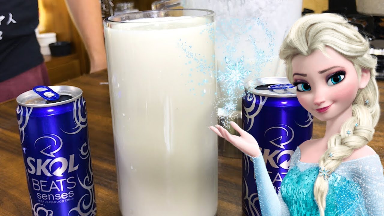 🔥RECEITA FROZEN CONGELANTE - UM DOS MELHORES DRINKS QUE EXISTE!