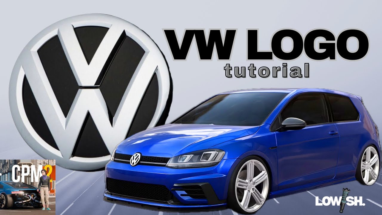 How to Make a Simple VW Logo in Car Parking Multiplayer 2 | Easy Tutorial