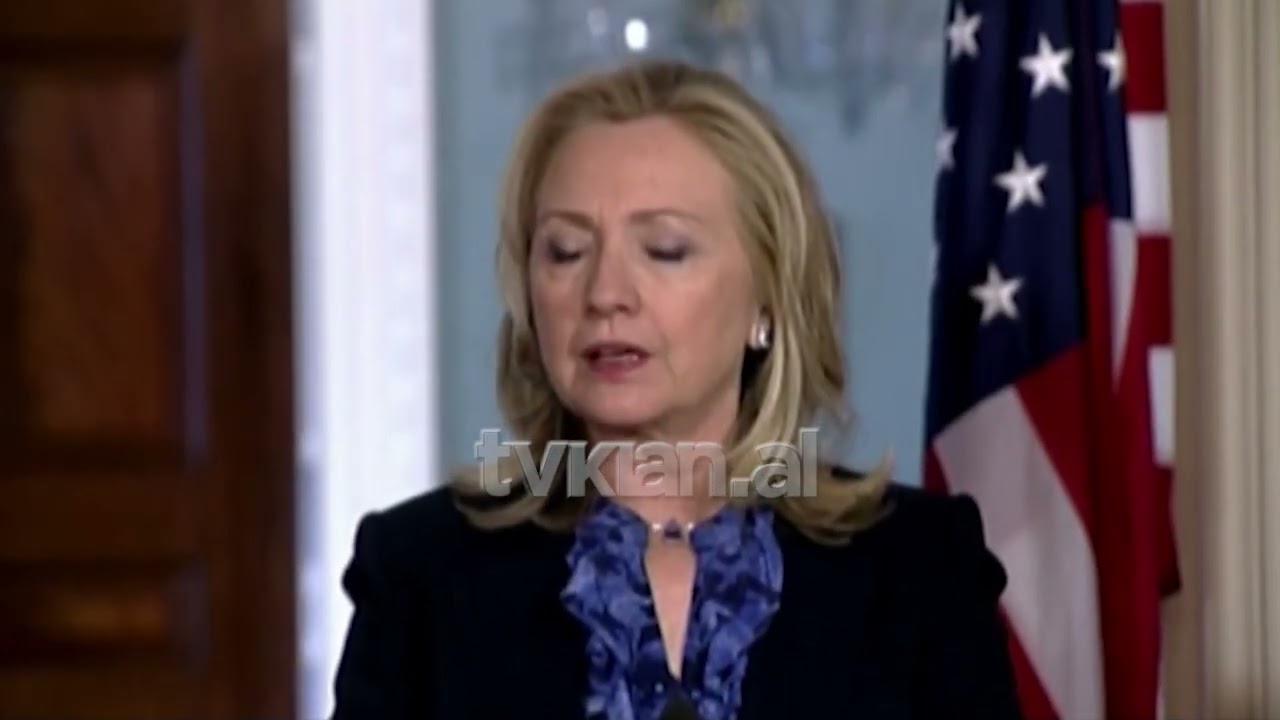 Clinton: SHBA mbështet fuqishëm Kosovën në rrugën drejt BE-së dhe NATO-s - (4 Prill 2012)