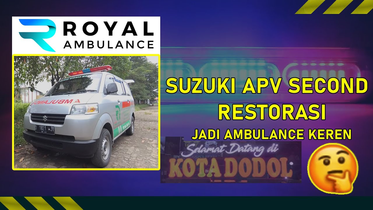 🔴Suzuki APV Bekas Jadi Ambulan, MURAH ABISSS ❗❗ |MODIFIKASI AMBULANS