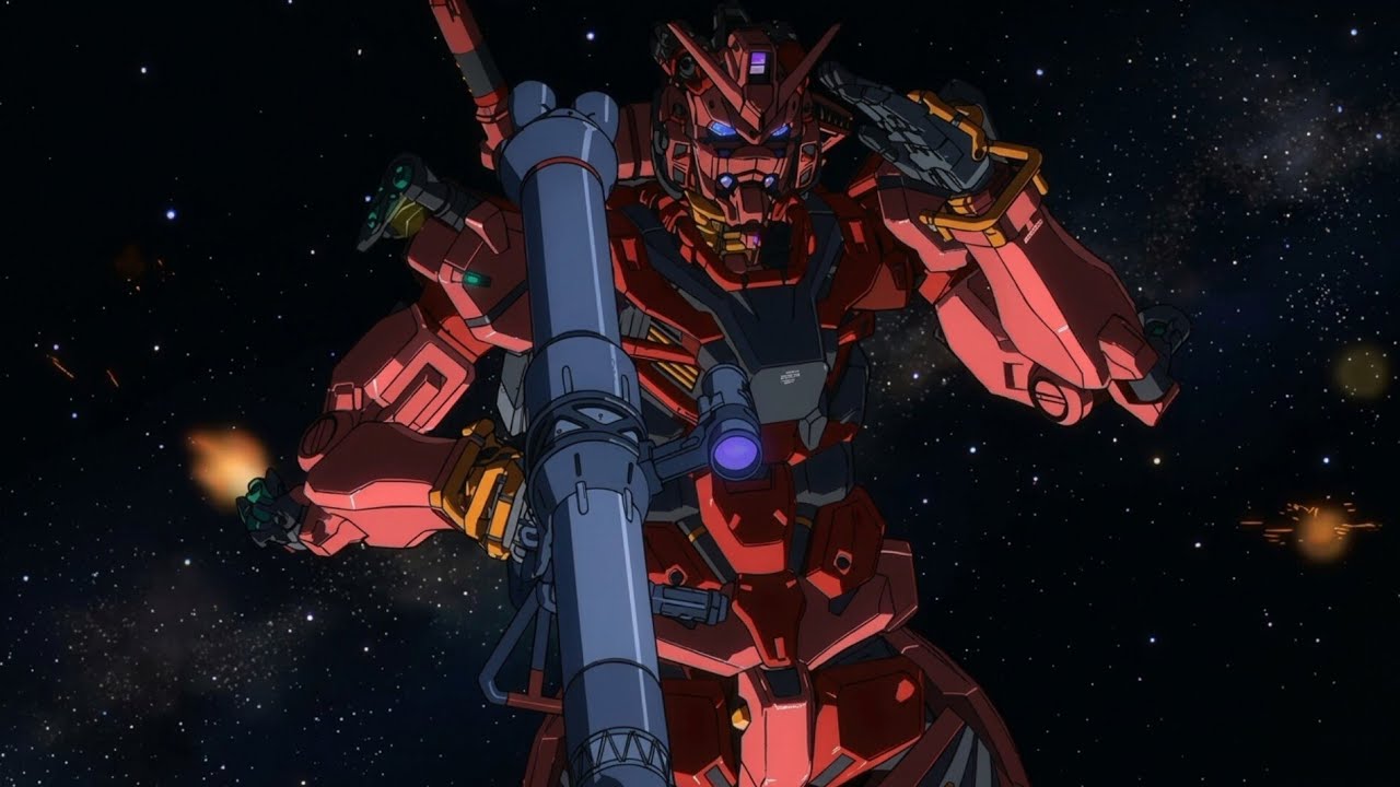 RED GUNDAM vs MAN-03 kikeroga