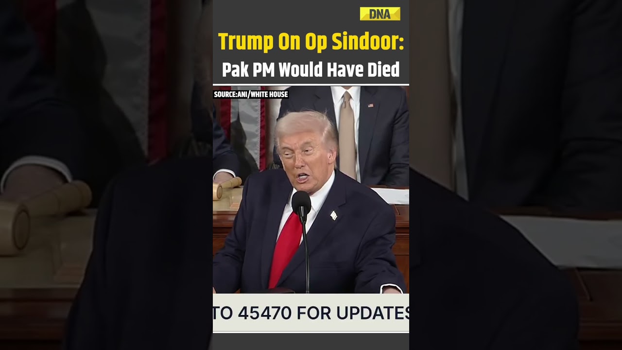 Trump News: Trump Claims Pakistan PM &lsquo;Would Have Died&rsquo; In India-Pak War | Operation Sindoor #shorts
