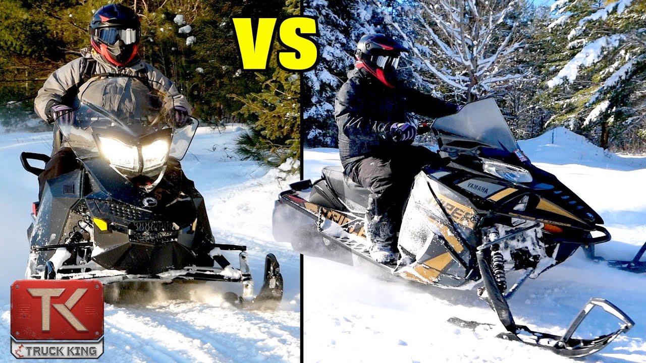 2-Stroke vs 4-Stroke Snowmobiles - What's the Difference? Comparing a New Yamaha to a Used Ski-Doo
