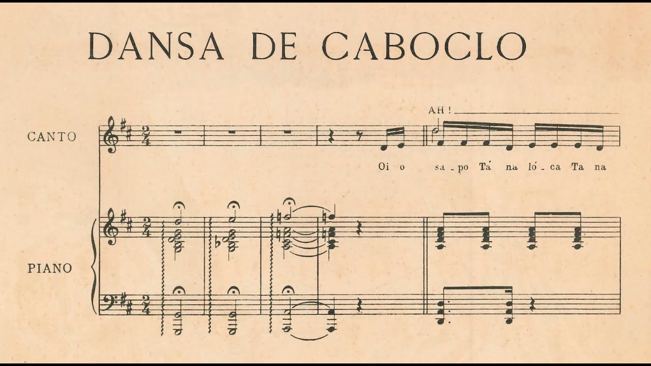 Hekel Tavares (harm.) - Dan&ccedil;a de caboclo (Elsie Houston; soprano; Pablo Miguel, piano)