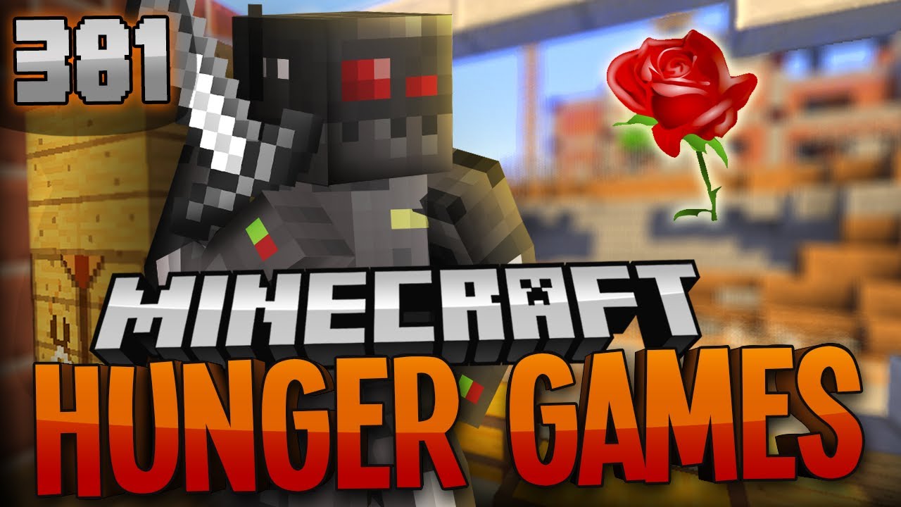 Minecraft Hunger Games: Episode 381 - Red Rose Ribbons!
