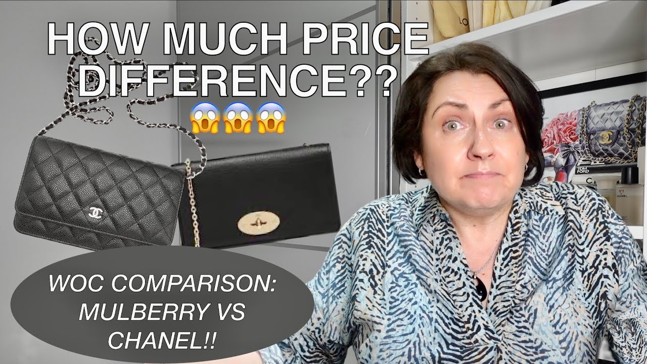 CAN THE CHANEL WALLET ON CHAIN (WOC) & MULBERRY BAYSWATER CLUTCH BE COMPARED?? | YES THEY CAN!! 🤔🤔