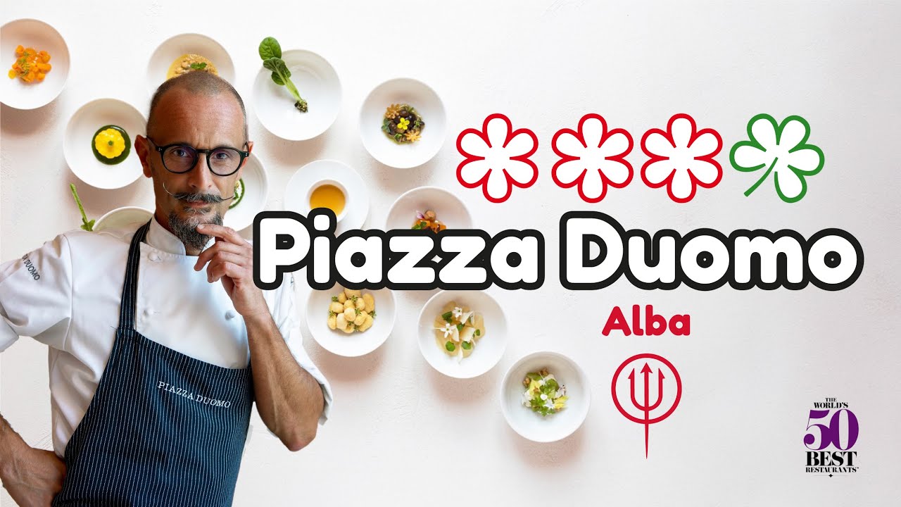⭐️⭐️⭐️🍀 IL MIGLIOR ANTIPASTO AL MONDO? - Piazza Duomo 3 Stelle Michelin - PARTE 1
