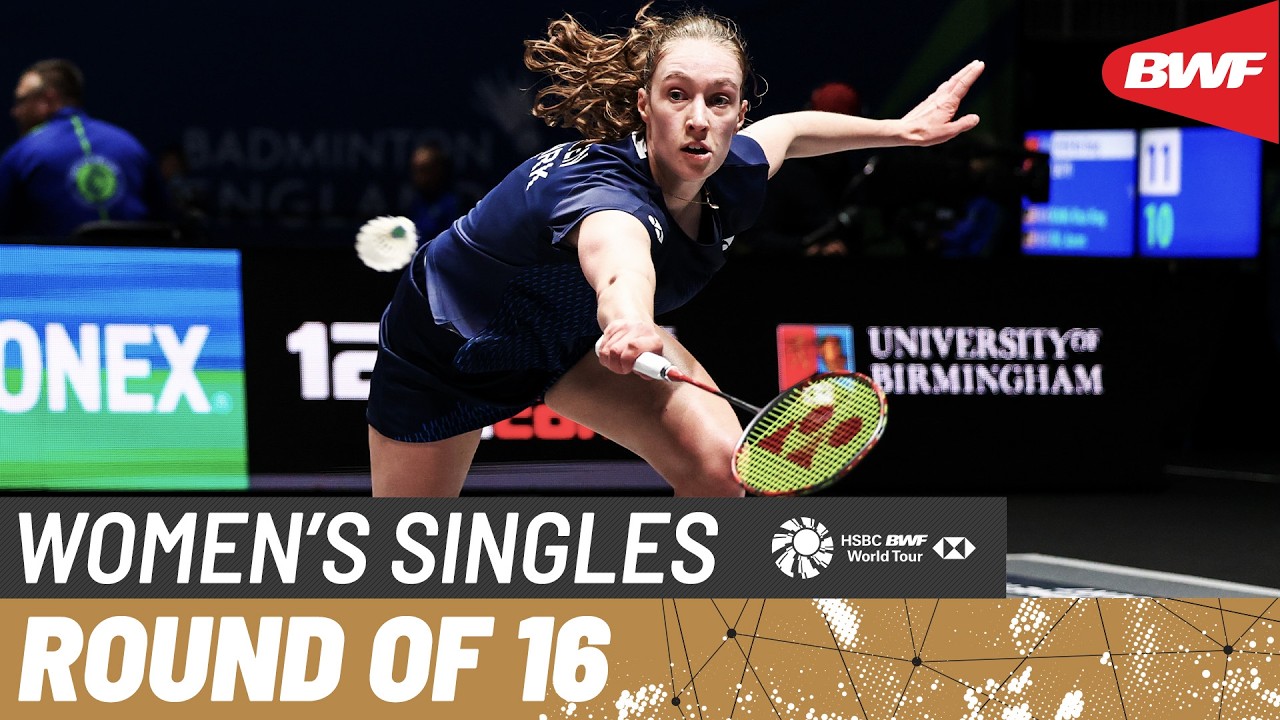 YONEX All England Open 2026 | Line Christophersen (DEN) vs Yeo Jia Min (SGP) | R16