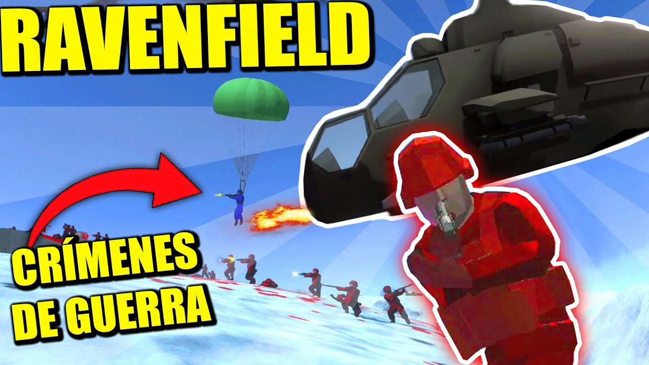 CONSIGO UN HELICÓPTERO Y DESTRUYO AL ENEMIGO - RAVENFIELD