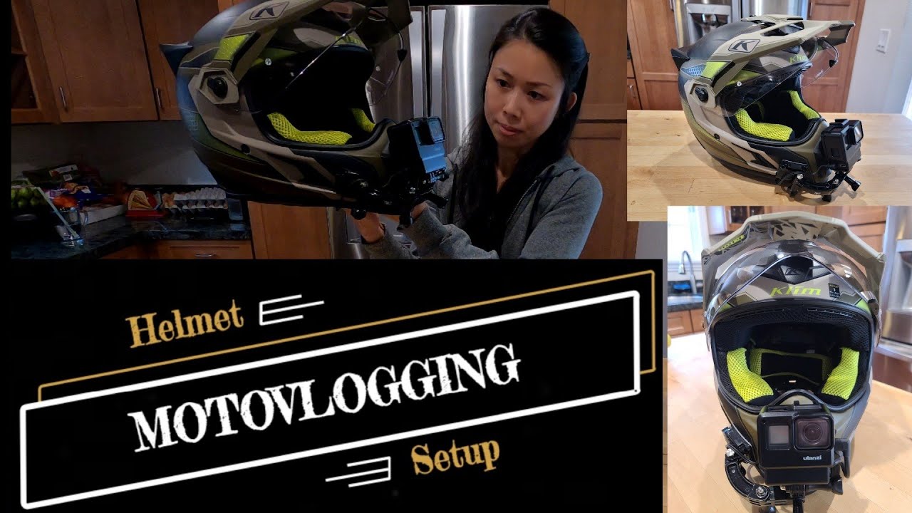My Best MOTOVLOGGING Helmet camera setup