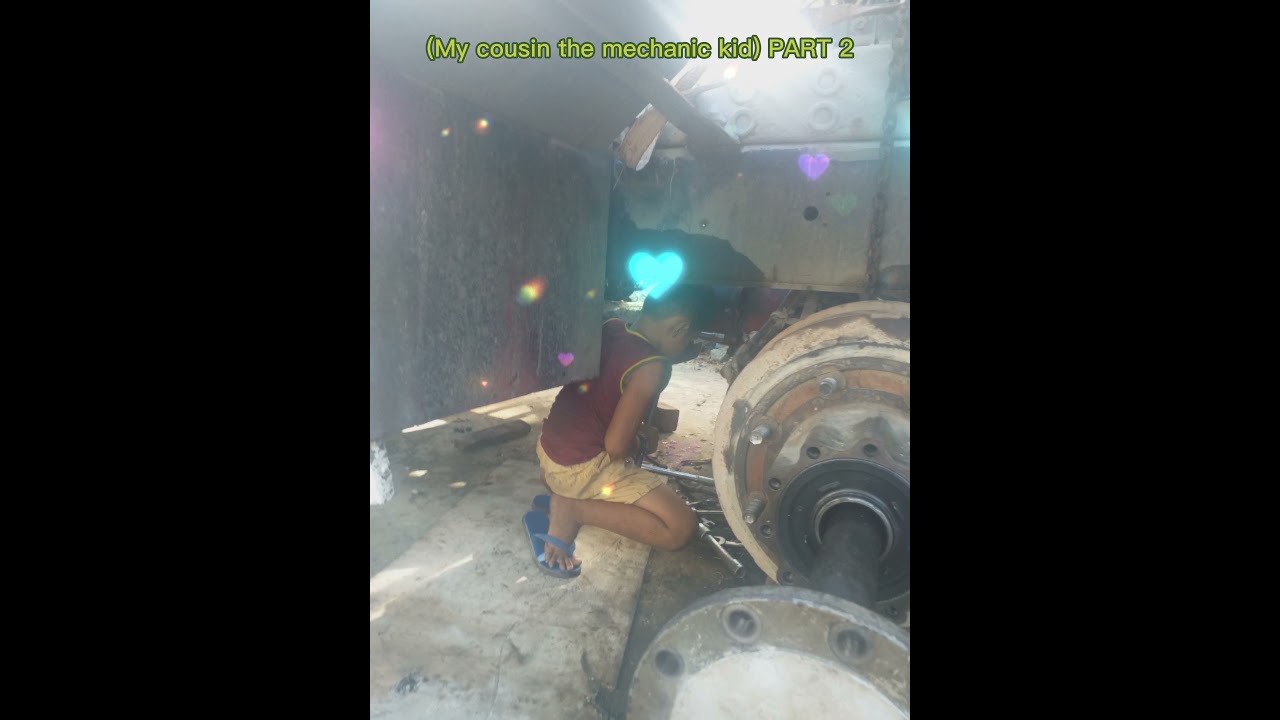 My cousin the mechanic kid of my lolo.|part 2|just wait for (part 3)