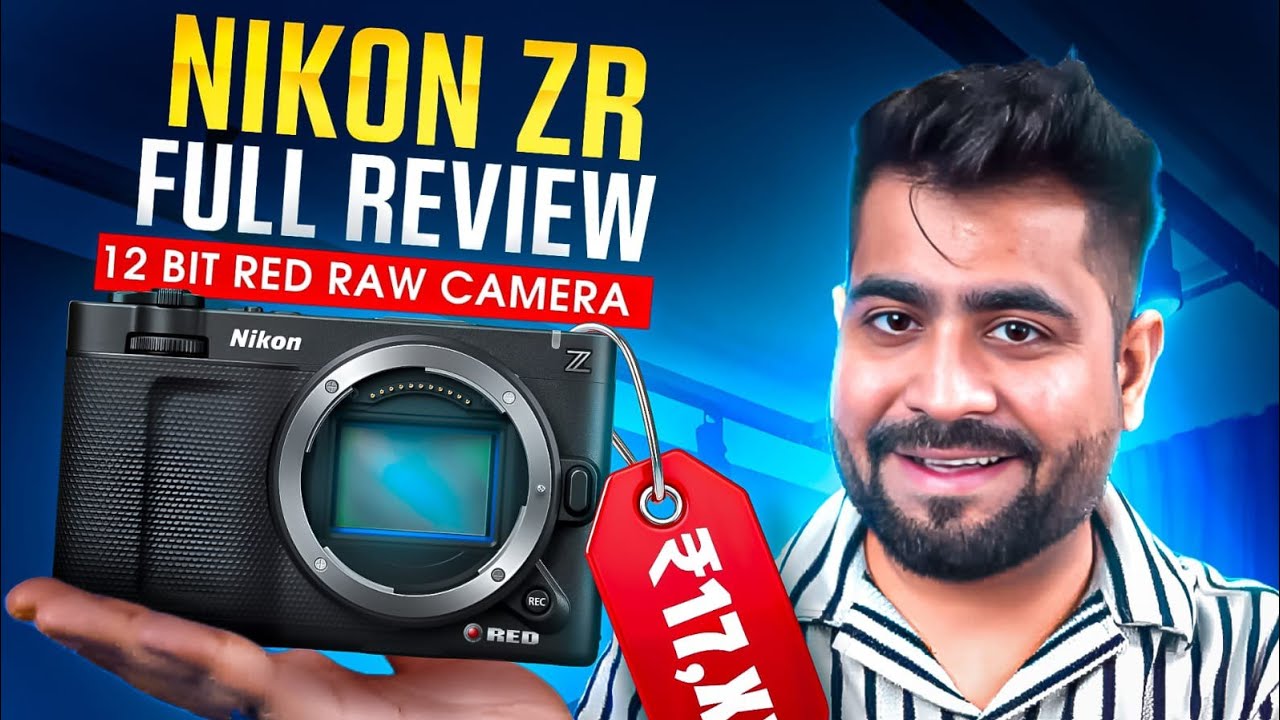 NIKON New ZR Cinema Camera Preview | 6K RED RAW Video Under Only 2 Lakh
