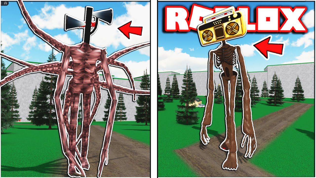 NEW SIREN HEAD MORPHS FOUND! SIREN HEAD MORPHS RP ROBLOX
