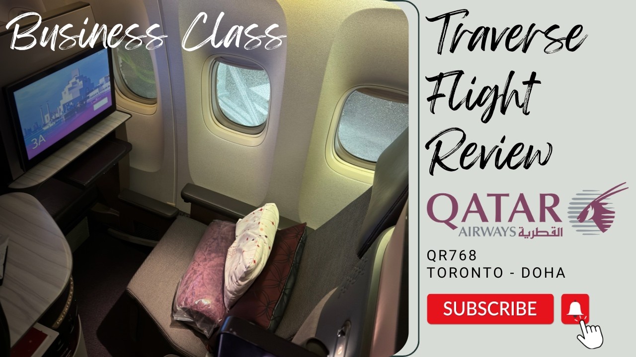 Qatar 777-300ER QSuite Business Class Review Toronto-Doha