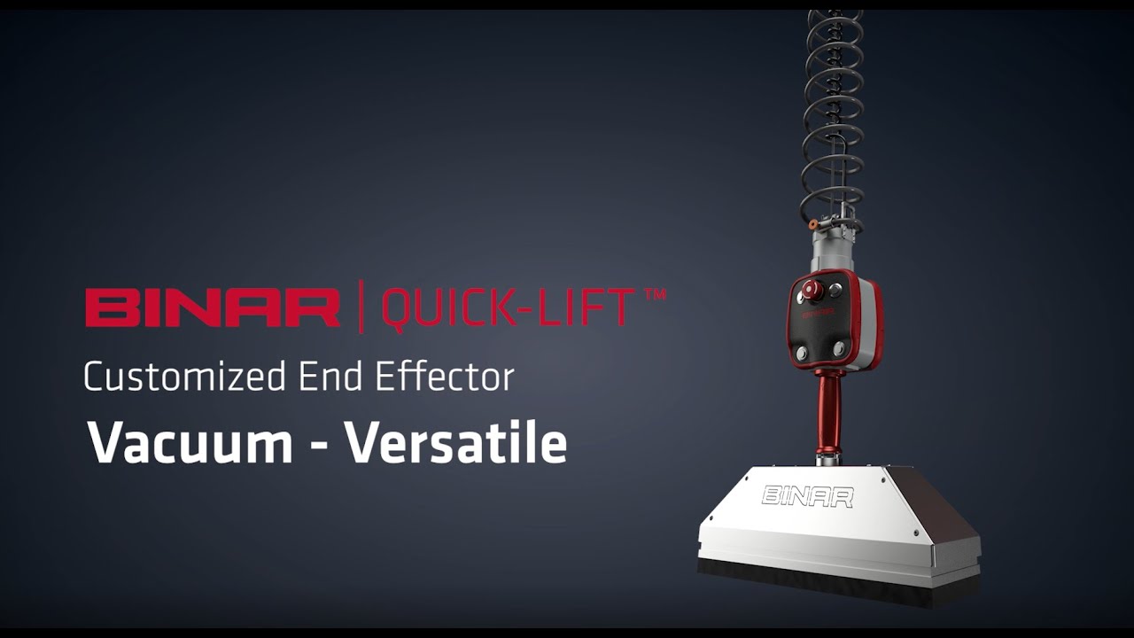 Versatile Vacuum End effector | Binar Handling