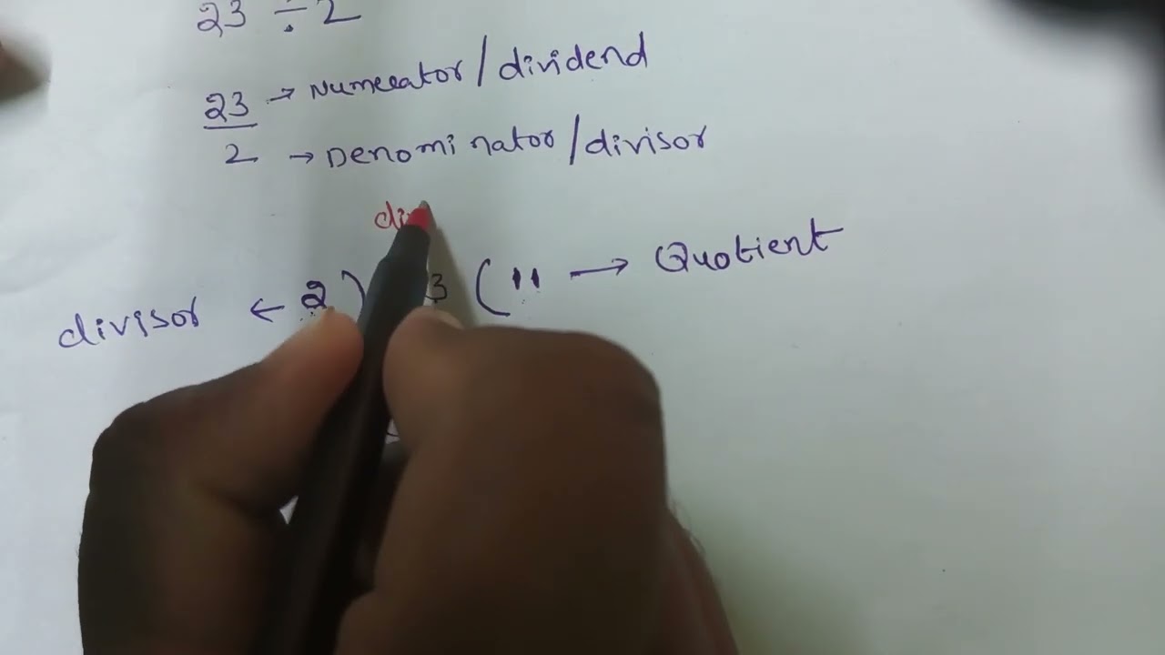 Division examples 