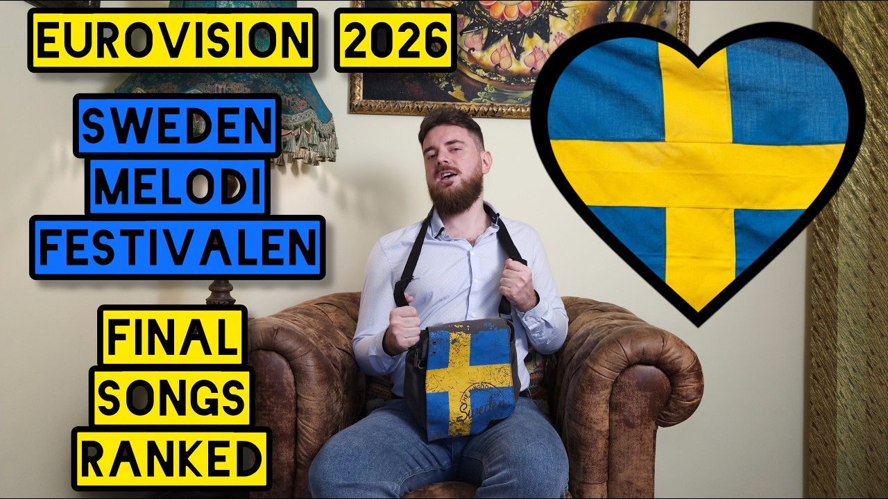 Melodifestivalen 2026 (FINAL) - Swedish National Selection for Eurovision -  ranking by Nowmanco