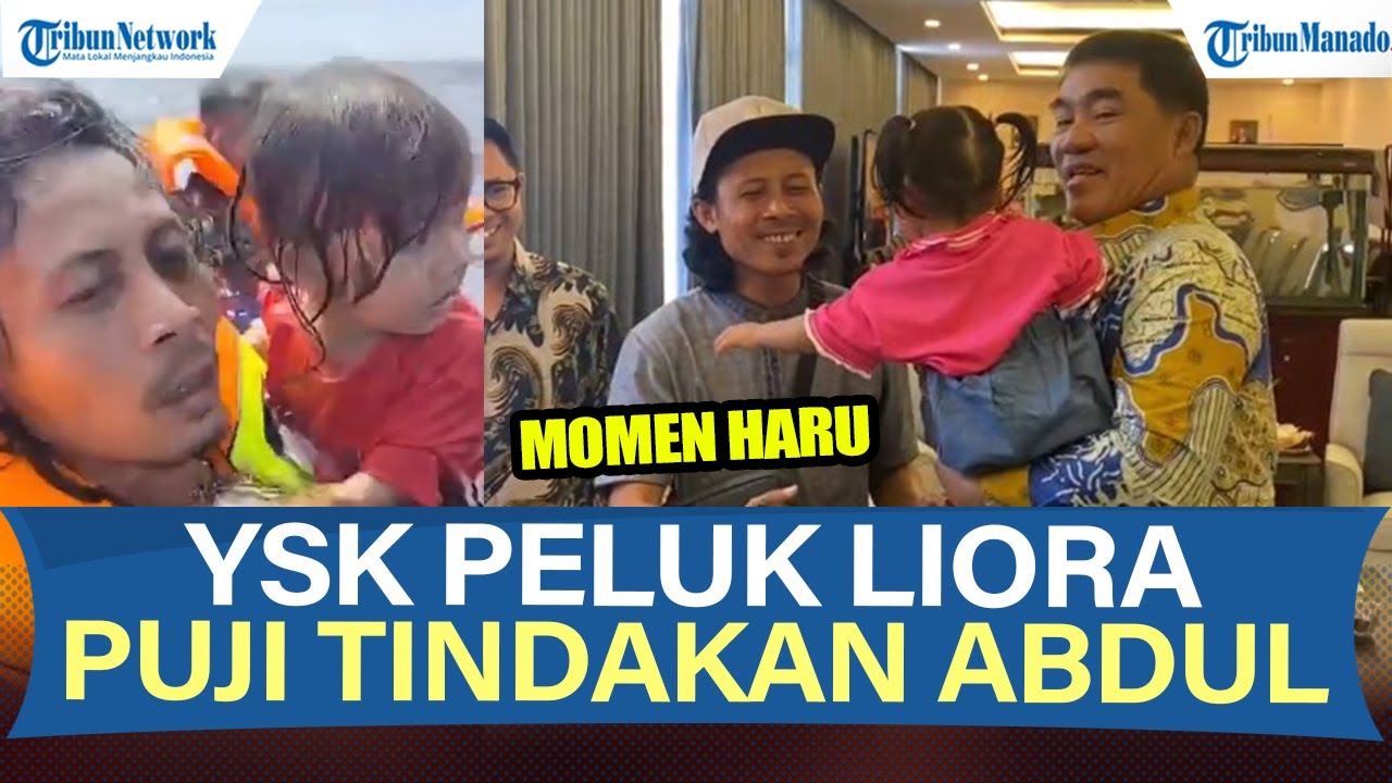 MOMEN HARU! GUBERNUR SULUT YSK PELUK LIORA, PUJI TINDAKAN ABDUL AGU PENYELAMAT KORBAN KM BARCELONA