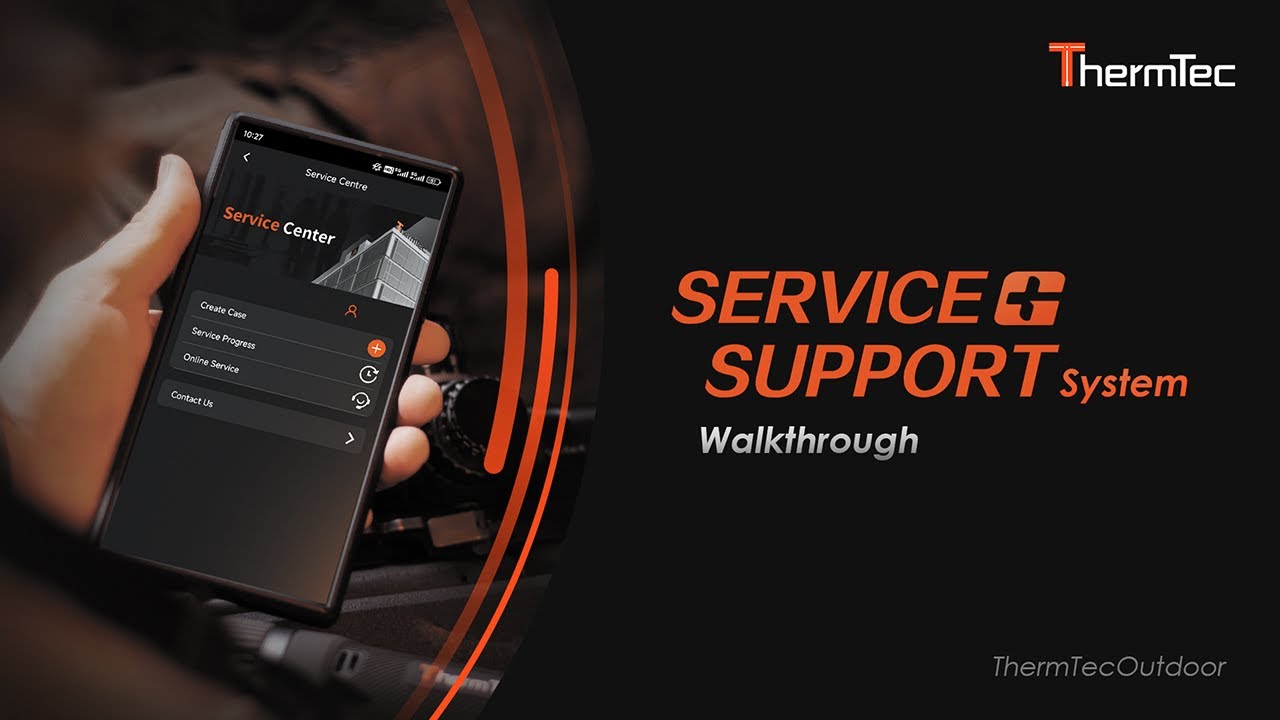 ThermTec Service & Support System Walkthrough | ThermTecOutdoor App