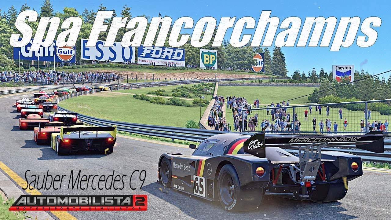 Automobilista 2 - Spa Francorchamps 1970 - Sauber Mercedes C9【AMS2】