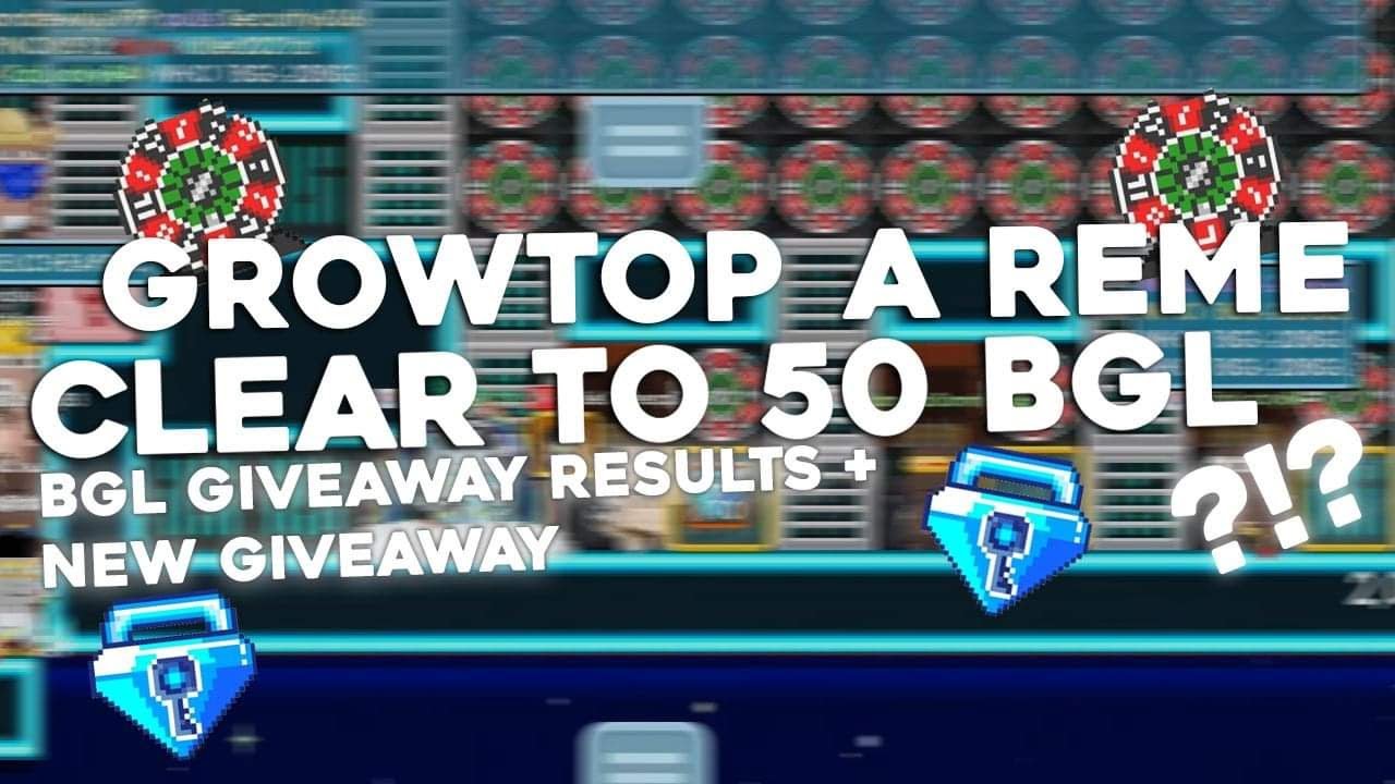 GROWTOPIA REME *CLEAR TO 50 BGL?!?* | Growtopia Casino