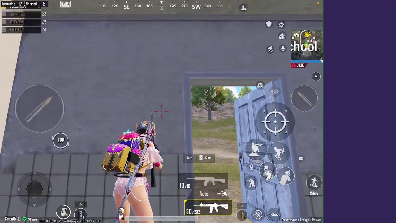 ASAR gaming Live Stream iPad Pro 120fps PUBG Rush game play with random players