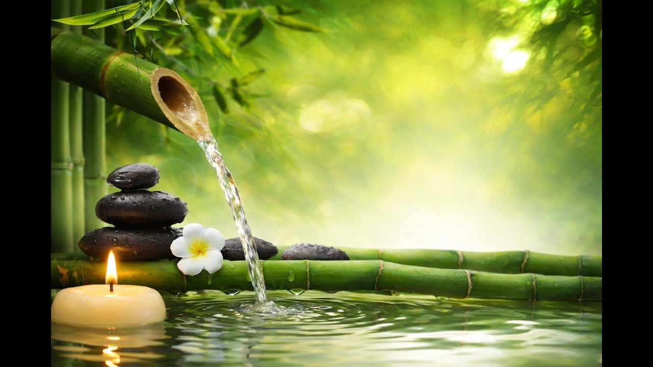 No Ads  Healing Piano Music 🌸 Water Sounds for Sleep, Relaxing