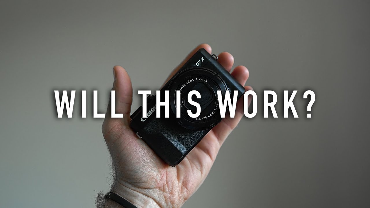 START and BUILD a YouTube Channel with the Canon G7x II in 2020