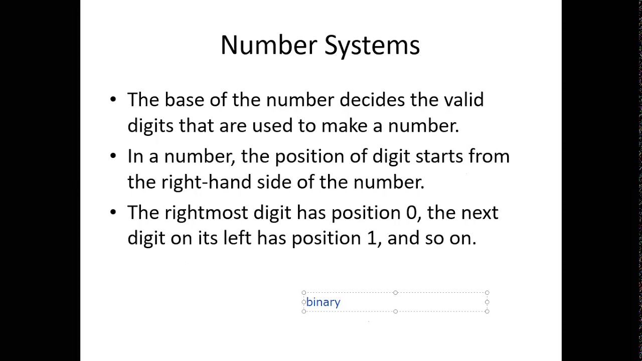 Data Representation in Computers