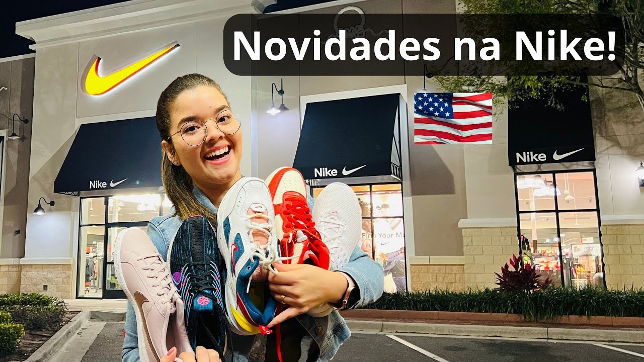 Como é a Nike de Orlando? Mostrei todas as novidades!!
