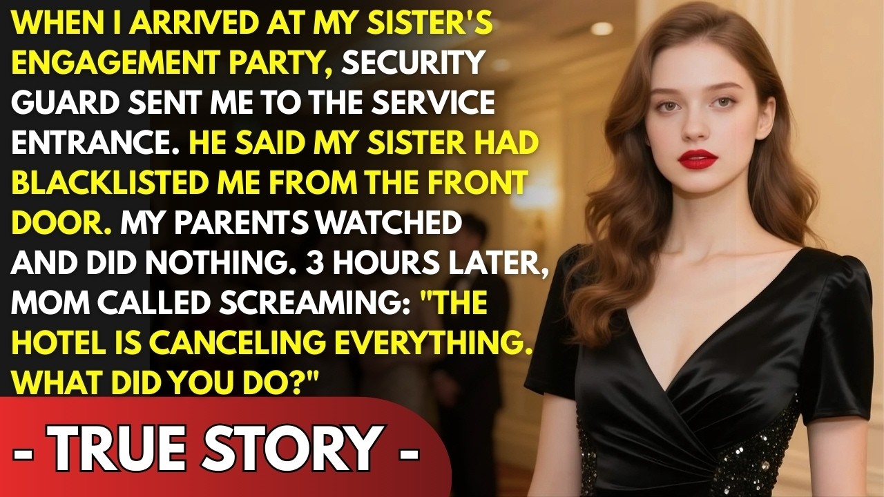 My Parents Mocked Me at My Sister's Engagement—Then The Hotel Manager Called Me 'Ma'am'