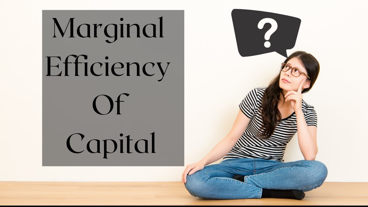 Marginal Efficiency of Capital (MEC) | EME | eme | Macroeconomics | keynes | prospective yield