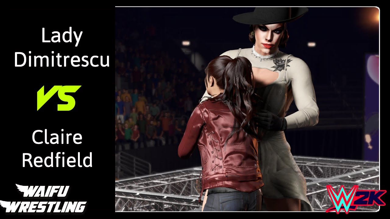 WWE2K22: Alcina Dimitrescu VS Claire Redfield - Resident Evil Rematch!
