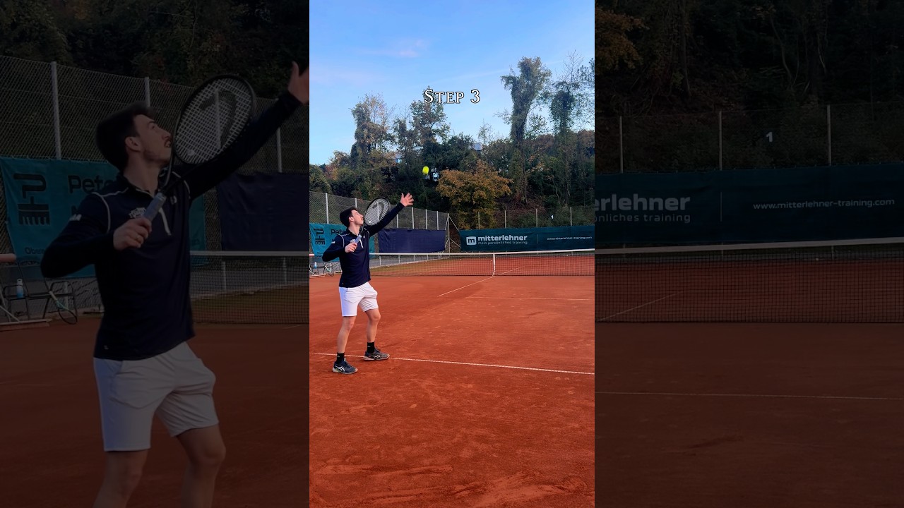 5 Step Slice Serve Progression #tennis