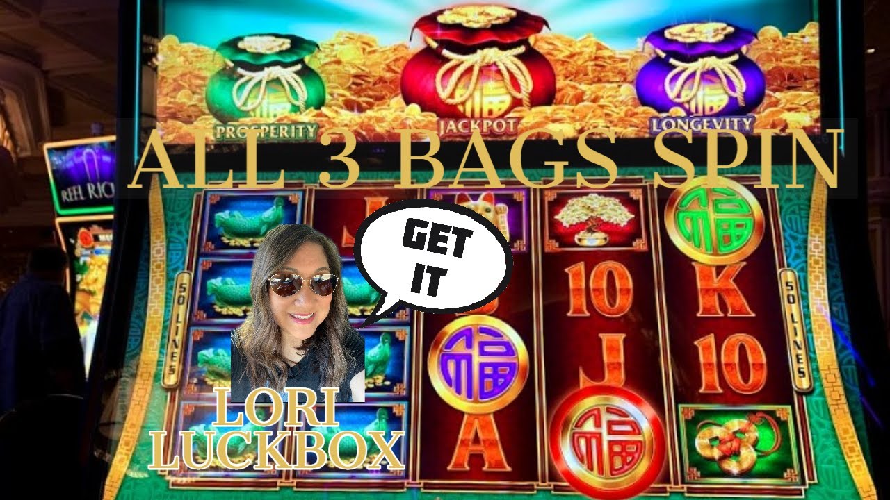 I CHANGED THE BET & GOT ALL 3 BAGS TO SPIN! BIG BONUSES!