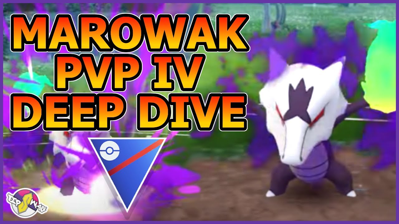 ALOLAN MAROWAK PVP IV DEEP DIVE | Pokémon GO