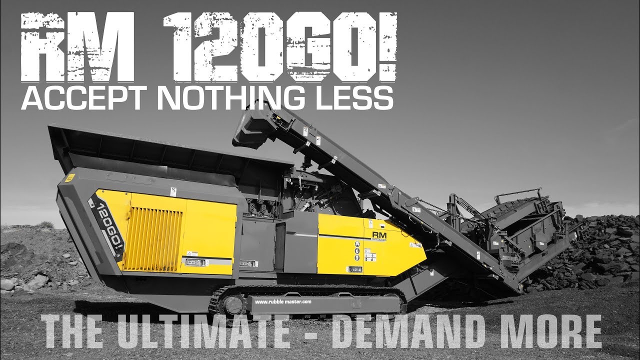 RM 120GO! - the next level - crushing asphalt
